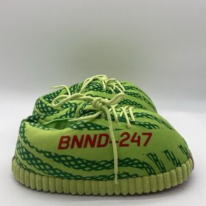 Mens Size 9/ 11 Yeezy Neon Puffy Slippers Casual Home Slip On Comfort Home Slide